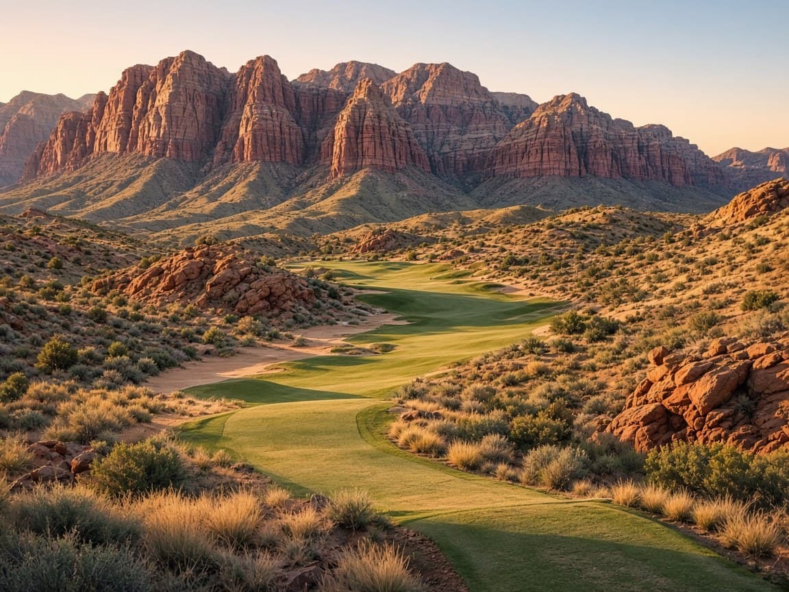 Golf courses at Sun City Summerlin Las Vegas 55+ community