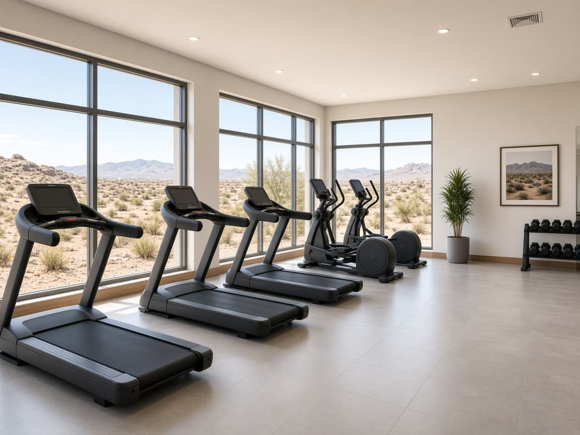 Fitness center at Pinnacle Community Center
