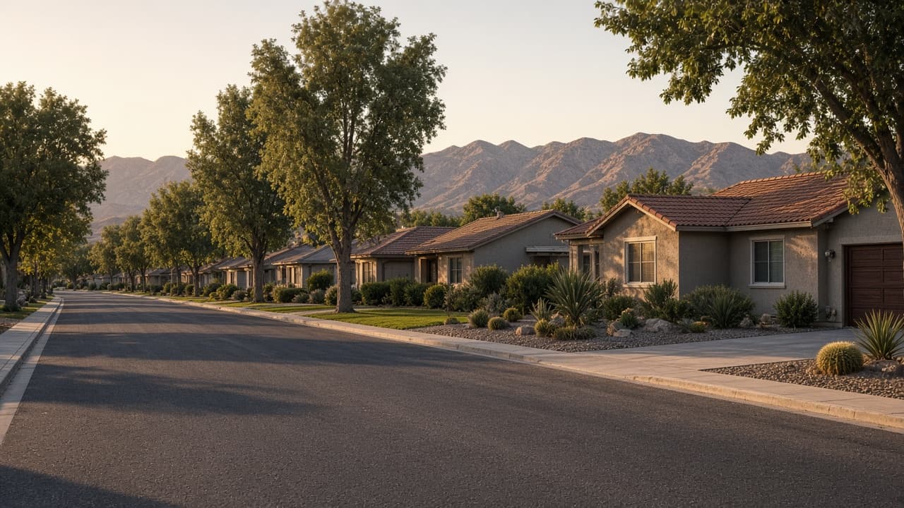 Historic Sun City Summerlin Del Webb community in Las Vegas